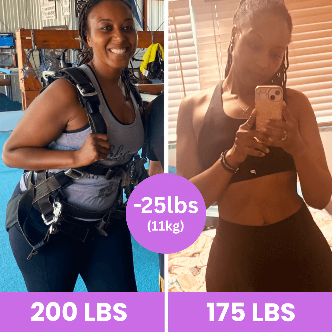 Before and after result photo 2