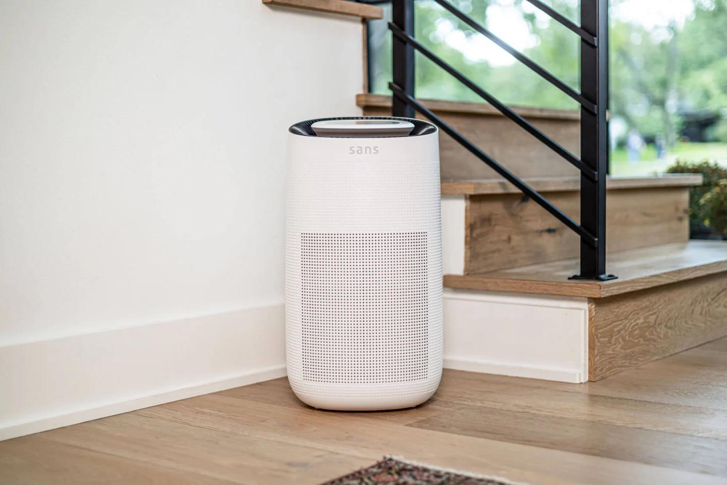 Air purifier lifestyle photo