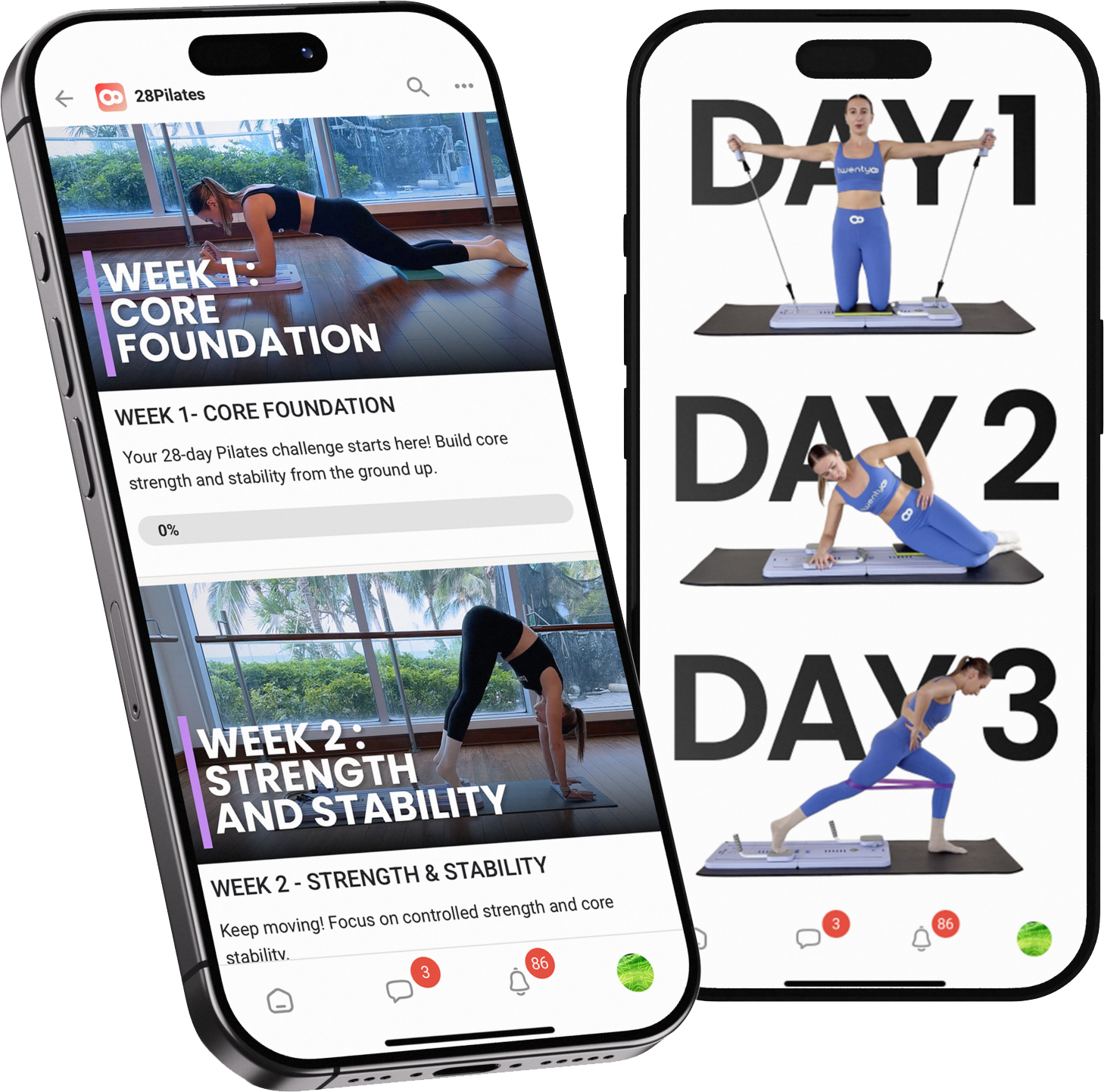 Illustration of a 90-day transformation guide