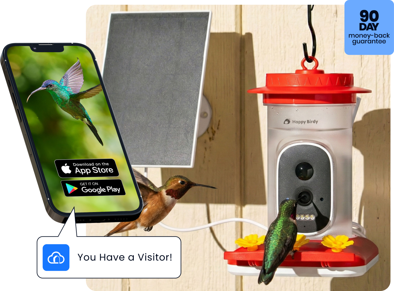 Smart Hummingbird Feeder